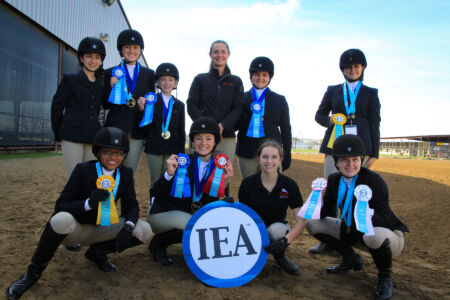 IEA Interscholastic Equestrian Association Hunt Seat Team Blackjack Lane