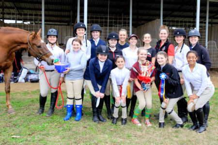 IEA Interscholastic Equestrian Association Hunt Seat Team Blackjack Lane